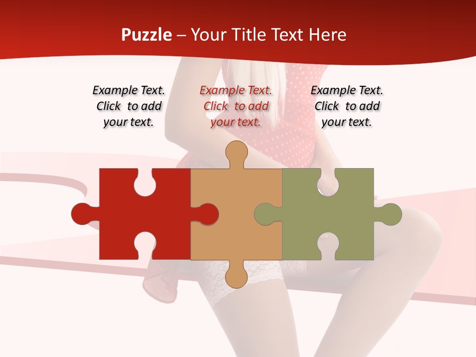 Nylons Attractive Fit PowerPoint Template