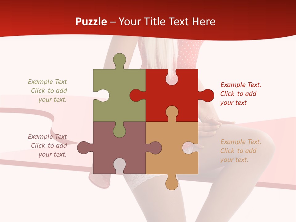 Nylons Attractive Fit PowerPoint Template