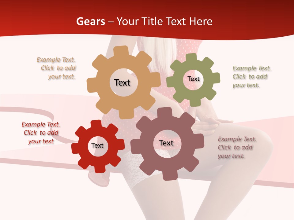 Nylons Attractive Fit PowerPoint Template