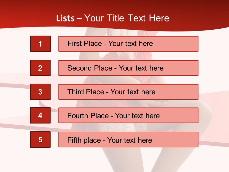Nylons Attractive Fit PowerPoint Template