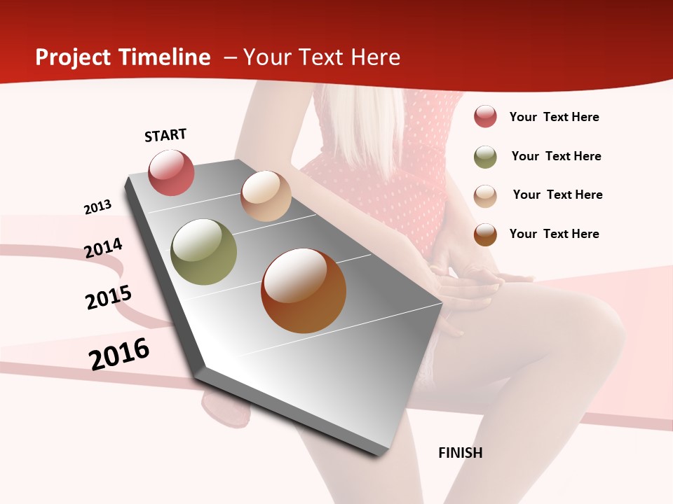 Nylons Attractive Fit PowerPoint Template