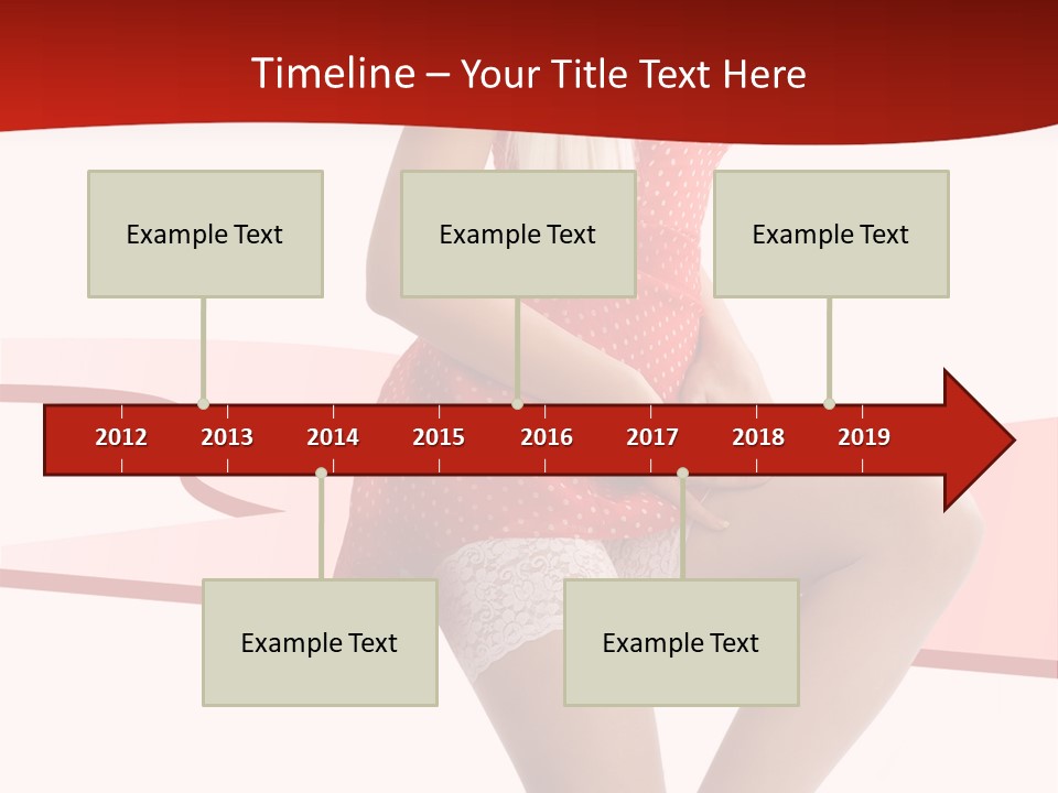 Nylons Attractive Fit PowerPoint Template