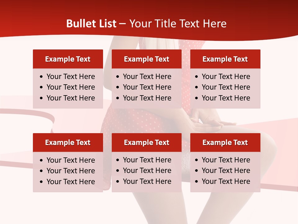 Nylons Attractive Fit PowerPoint Template