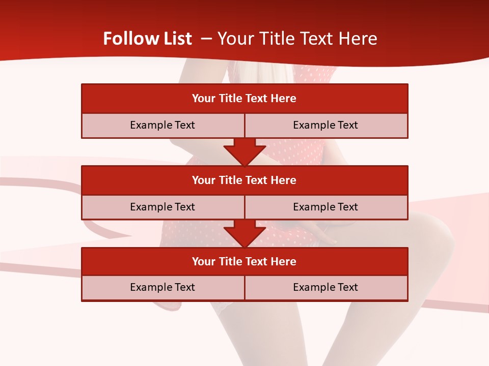 Nylons Attractive Fit PowerPoint Template