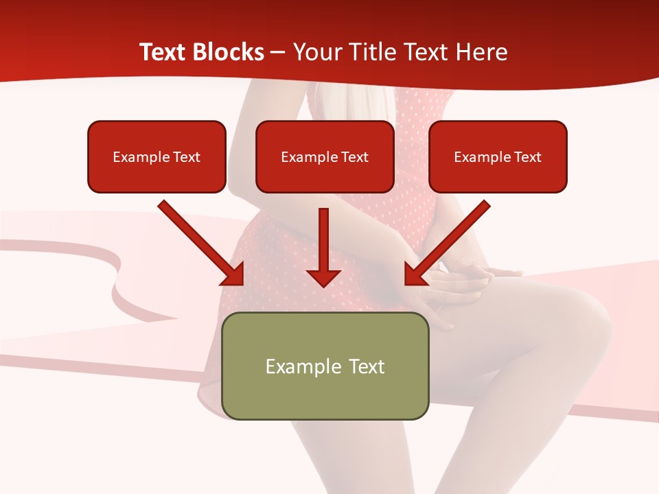 Nylons Attractive Fit PowerPoint Template