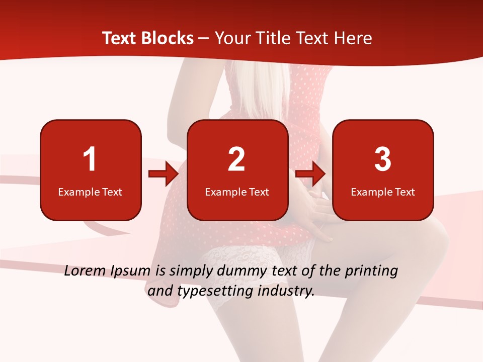 Nylons Attractive Fit PowerPoint Template