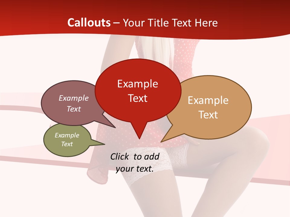 Nylons Attractive Fit PowerPoint Template