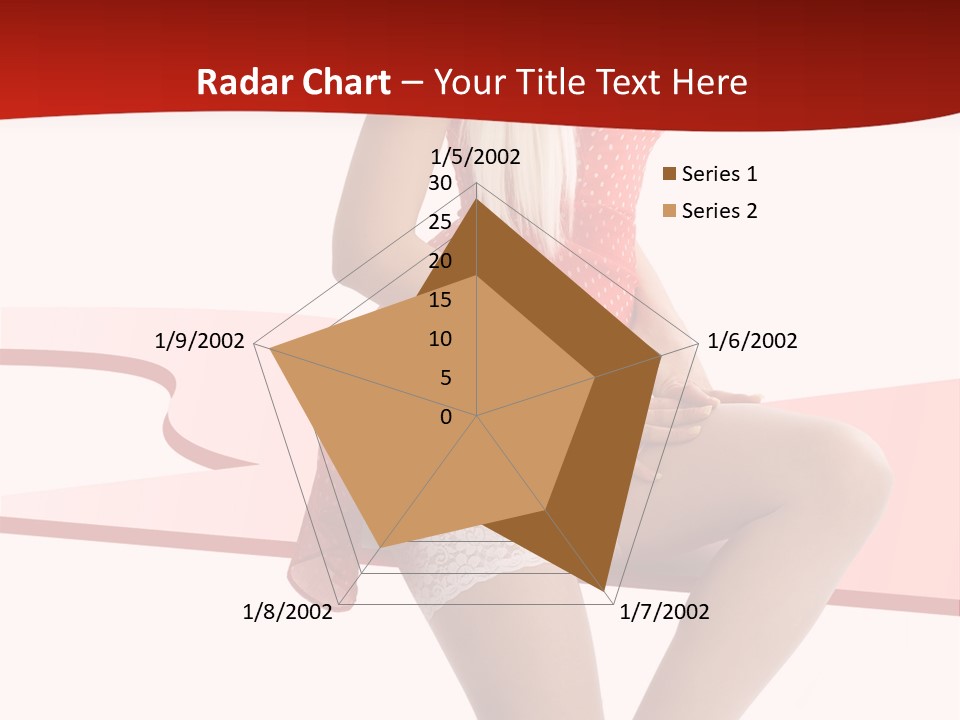 Nylons Attractive Fit PowerPoint Template