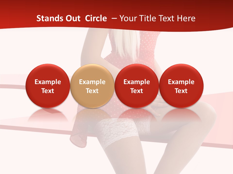 Nylons Attractive Fit PowerPoint Template