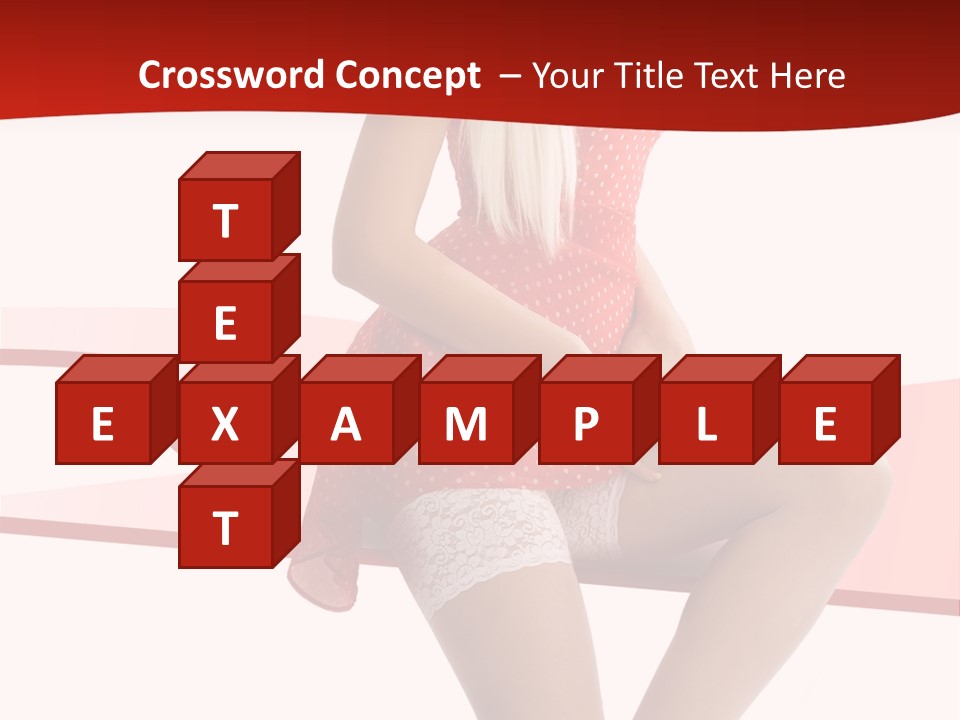 Nylons Attractive Fit PowerPoint Template