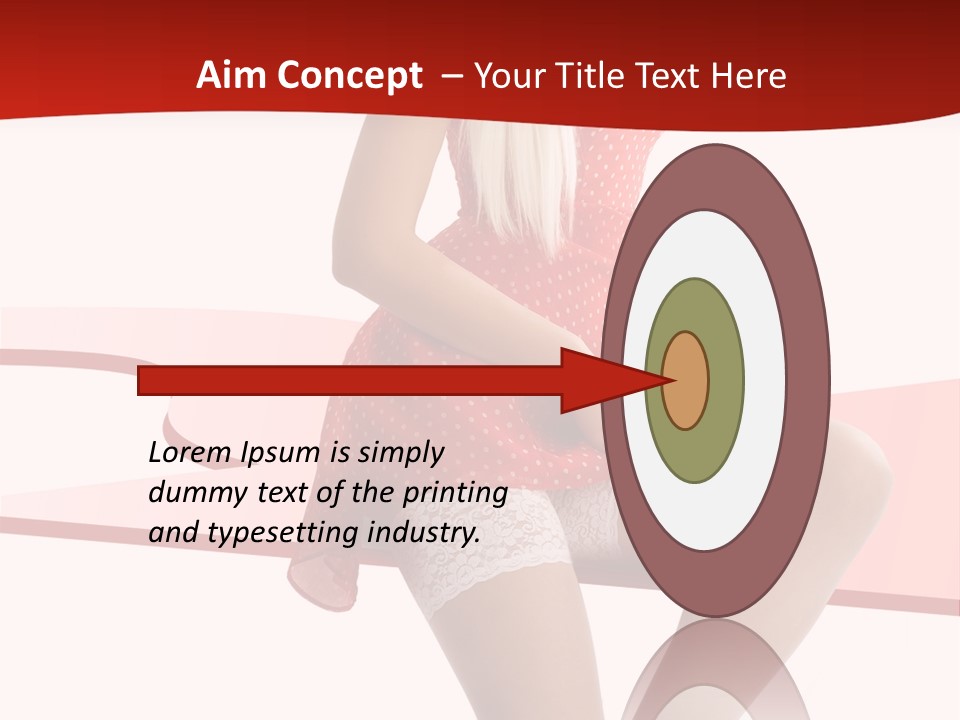 Nylons Attractive Fit PowerPoint Template