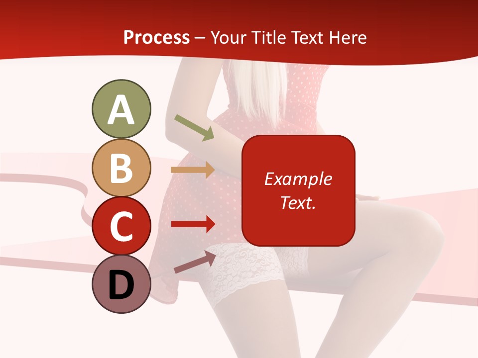 Nylons Attractive Fit PowerPoint Template