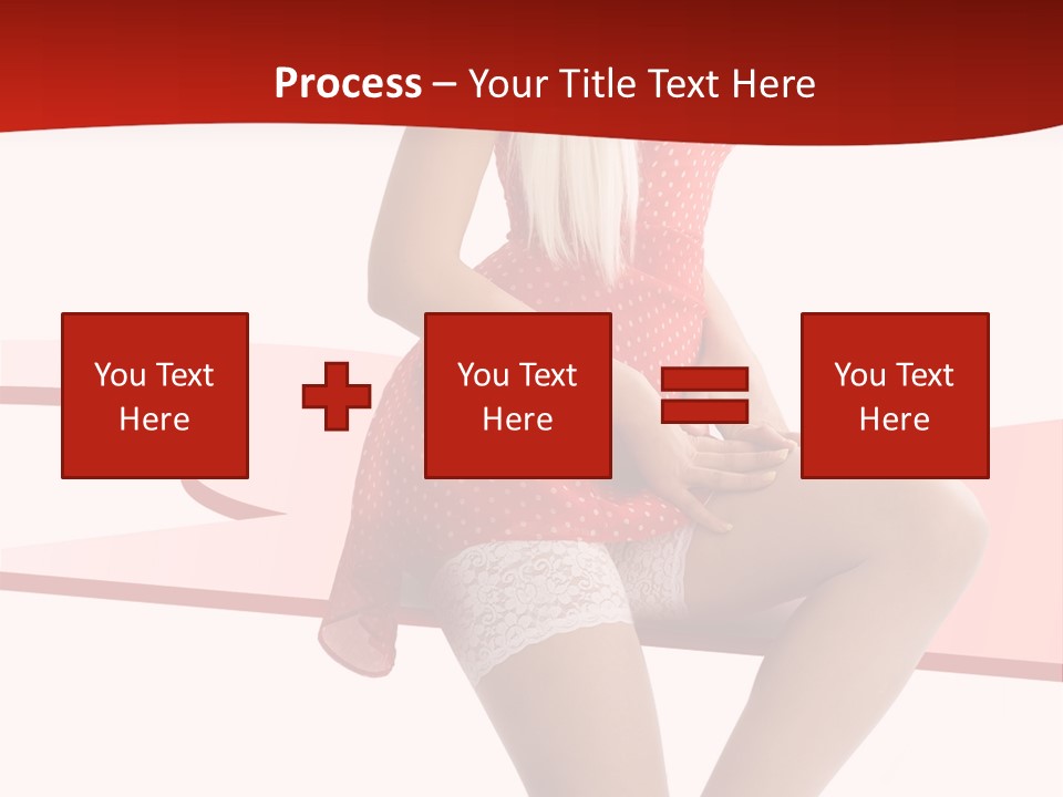 Nylons Attractive Fit PowerPoint Template