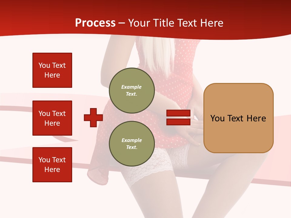 Nylons Attractive Fit PowerPoint Template