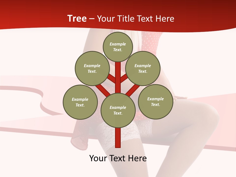 Nylons Attractive Fit PowerPoint Template