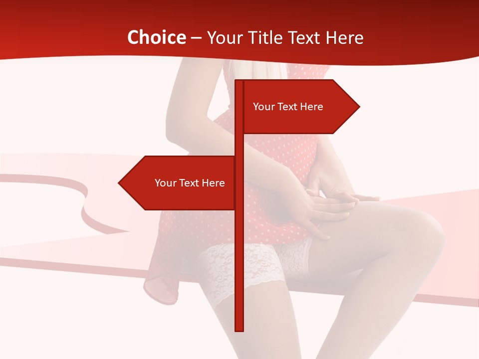 Nylons Attractive Fit PowerPoint Template