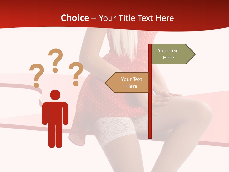 Nylons Attractive Fit PowerPoint Template