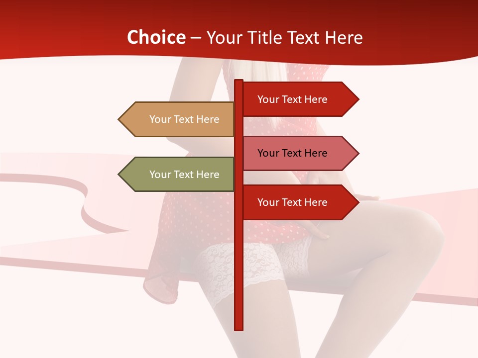 Nylons Attractive Fit PowerPoint Template
