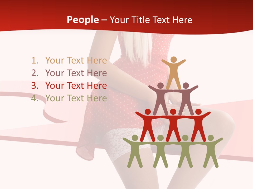 Nylons Attractive Fit PowerPoint Template