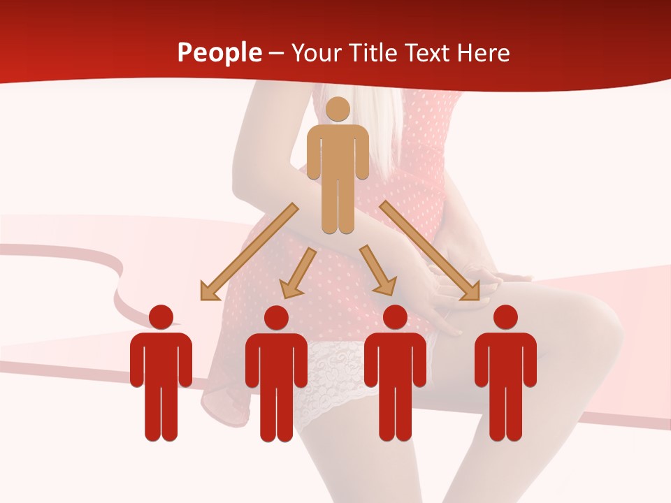 Nylons Attractive Fit PowerPoint Template