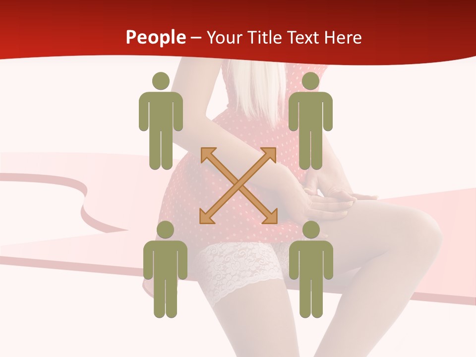 Nylons Attractive Fit PowerPoint Template