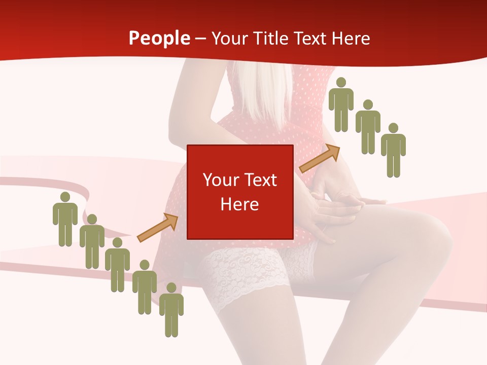 Nylons Attractive Fit PowerPoint Template