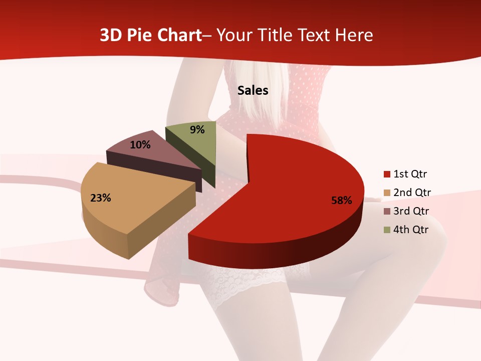 Nylons Attractive Fit PowerPoint Template