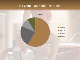 Color Underwear Pinup PowerPoint Template