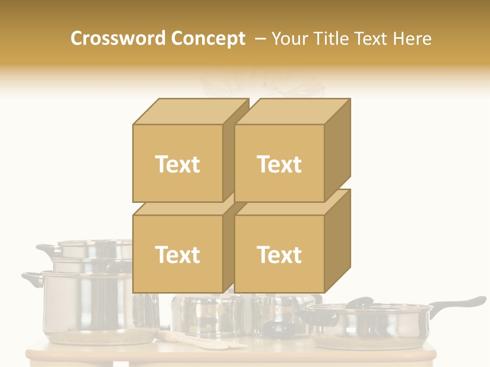 Wooden Girl Food PowerPoint Template