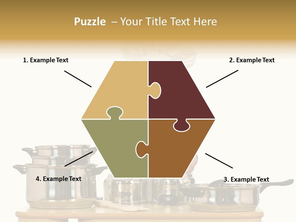 Wooden Girl Food PowerPoint Template