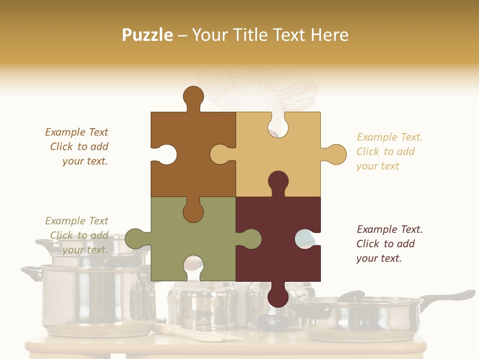 Wooden Girl Food PowerPoint Template