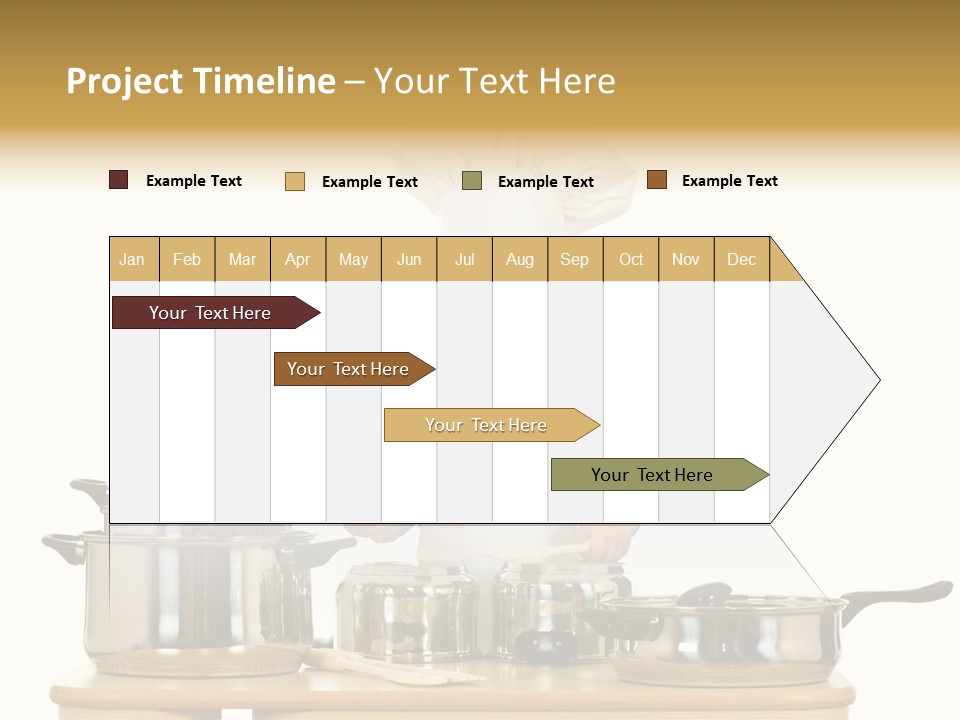 Wooden Girl Food PowerPoint Template