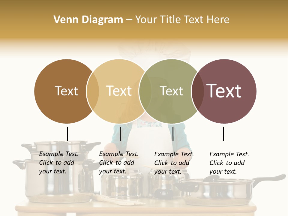 Wooden Girl Food PowerPoint Template