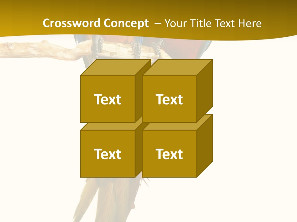 Vivid Beak Tropics PowerPoint Template