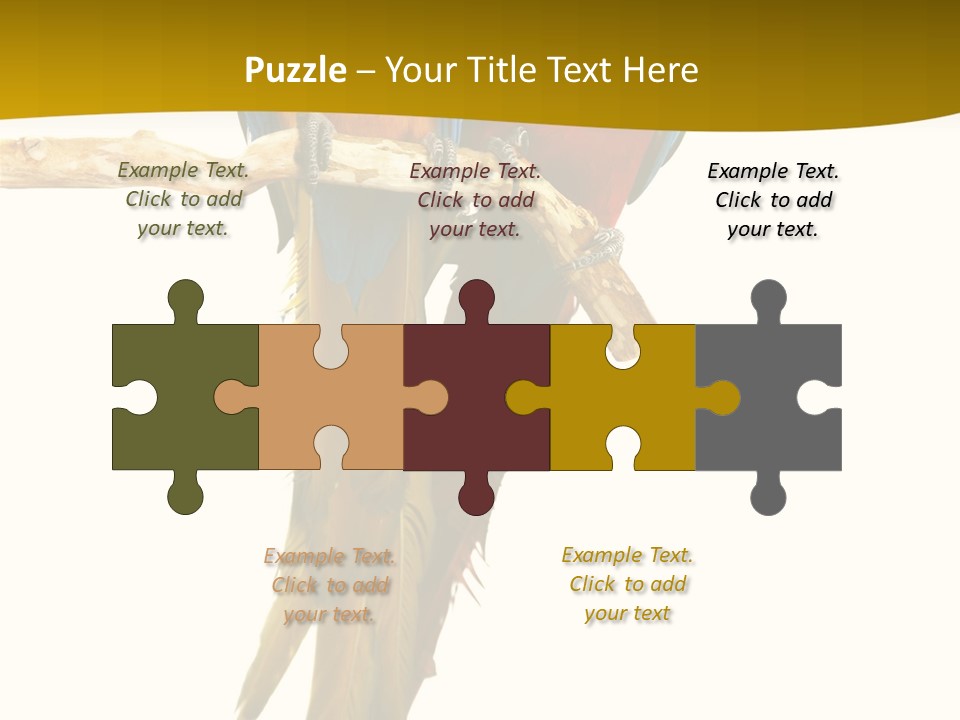 Vivid Beak Tropics PowerPoint Template