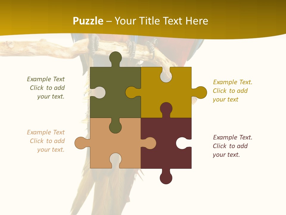 Vivid Beak Tropics PowerPoint Template