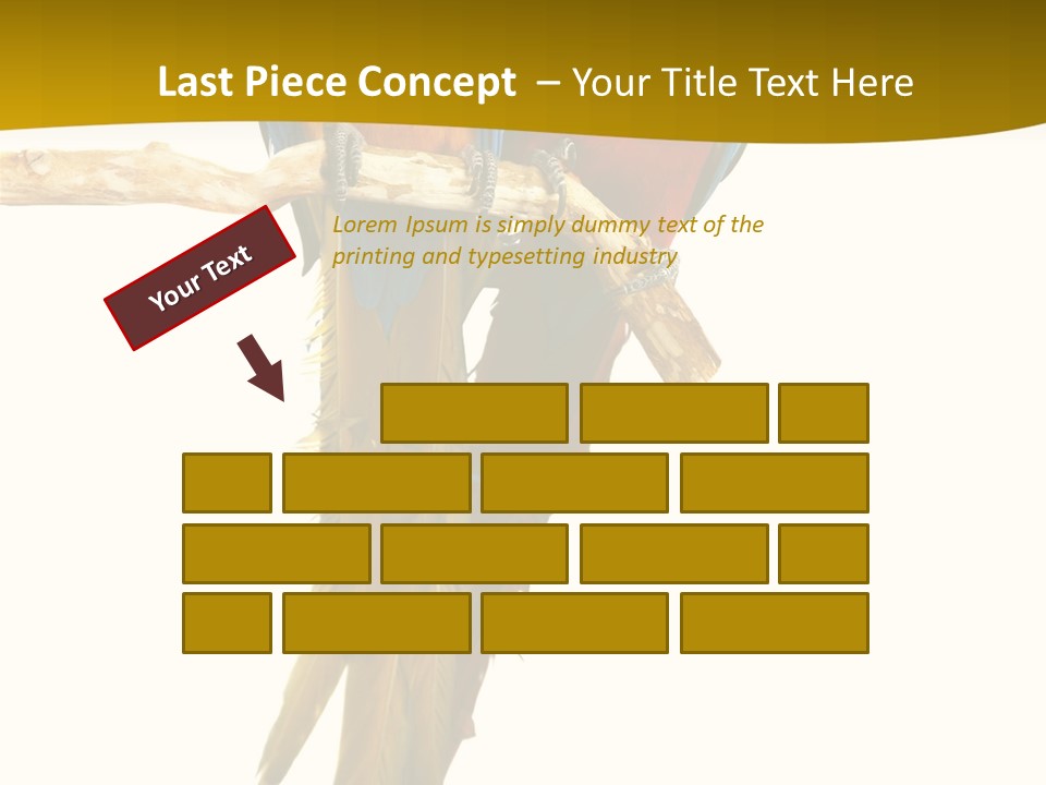 Vivid Beak Tropics PowerPoint Template