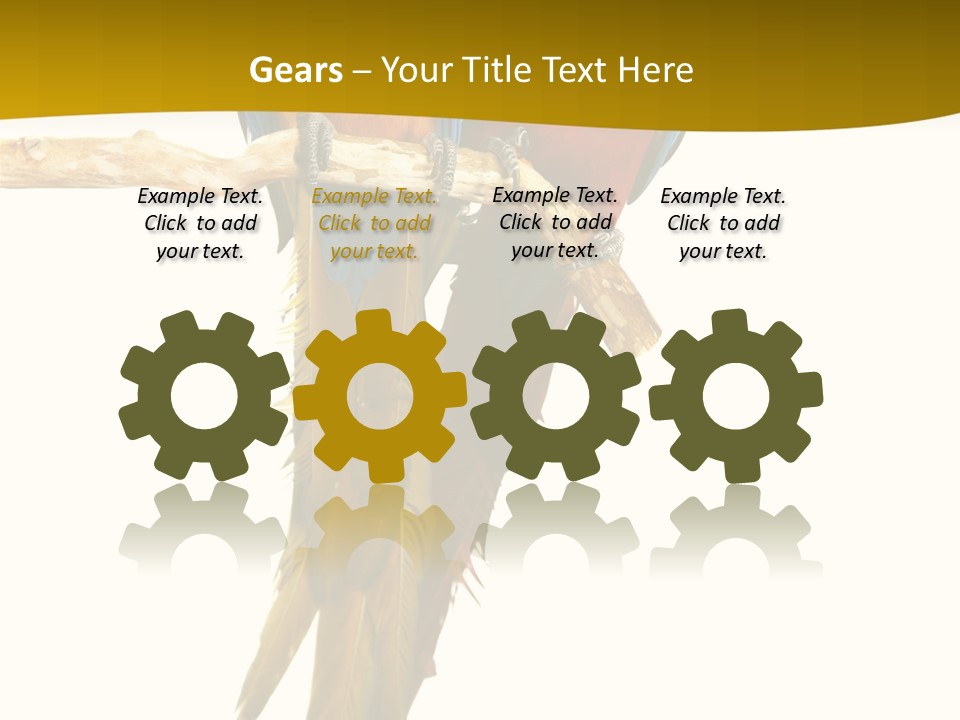 Vivid Beak Tropics PowerPoint Template