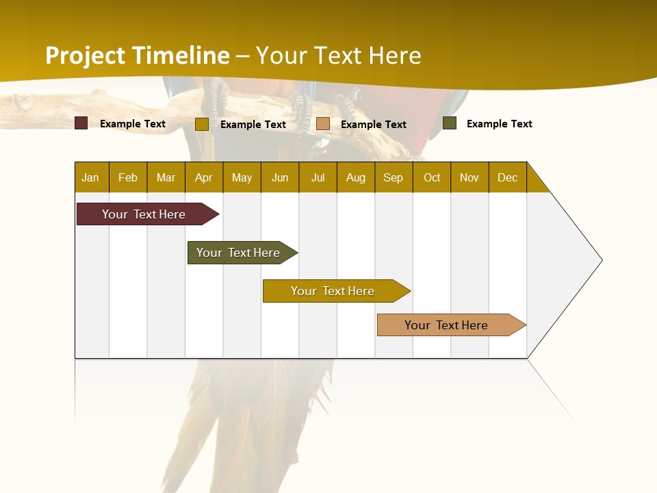 Vivid Beak Tropics PowerPoint Template