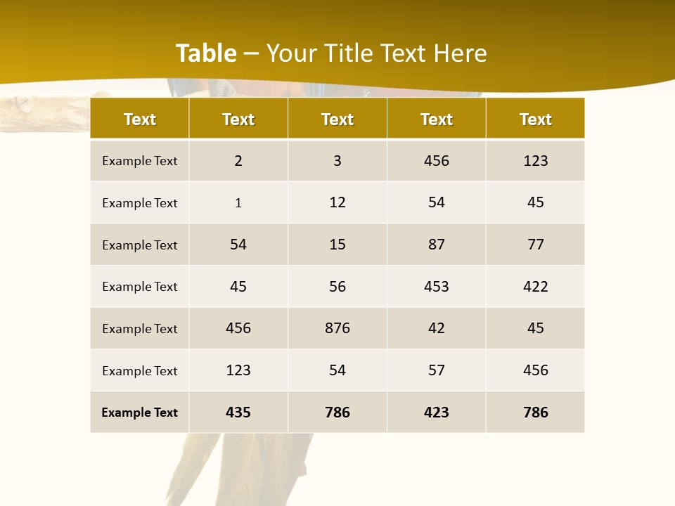 Vivid Beak Tropics PowerPoint Template