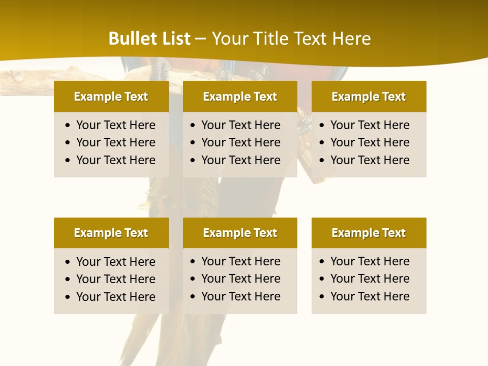 Vivid Beak Tropics PowerPoint Template