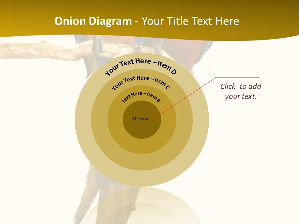 Vivid Beak Tropics PowerPoint Template