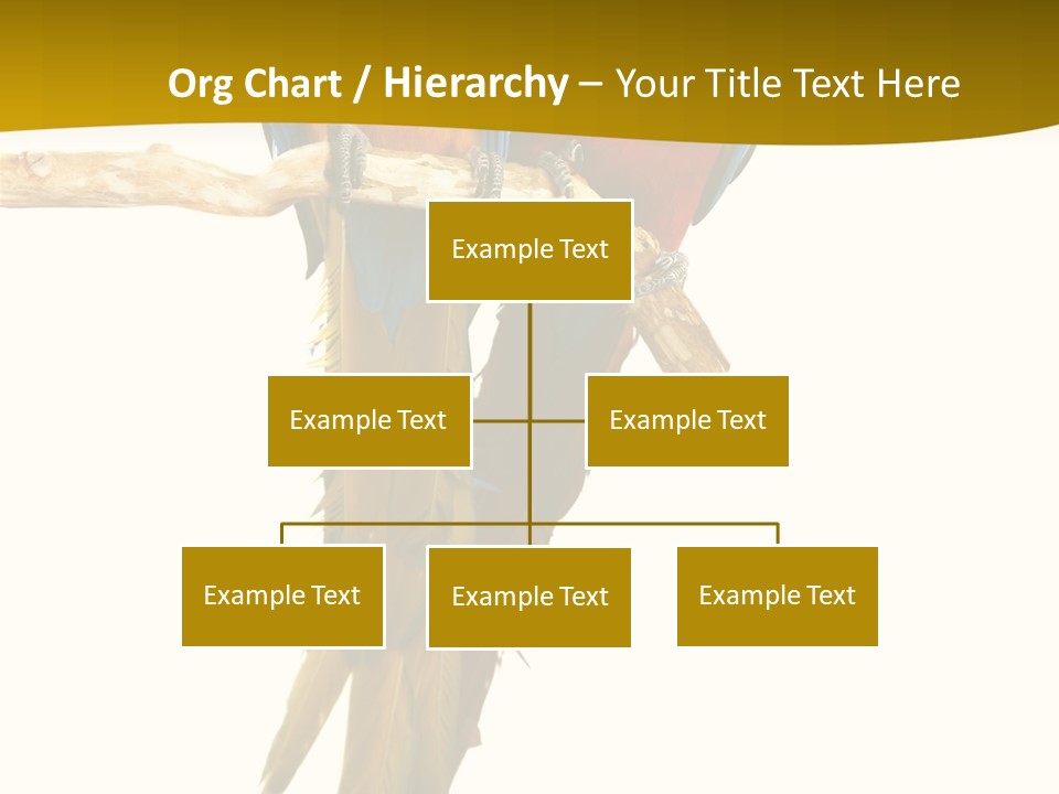 Vivid Beak Tropics PowerPoint Template