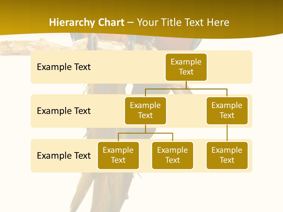 Vivid Beak Tropics PowerPoint Template
