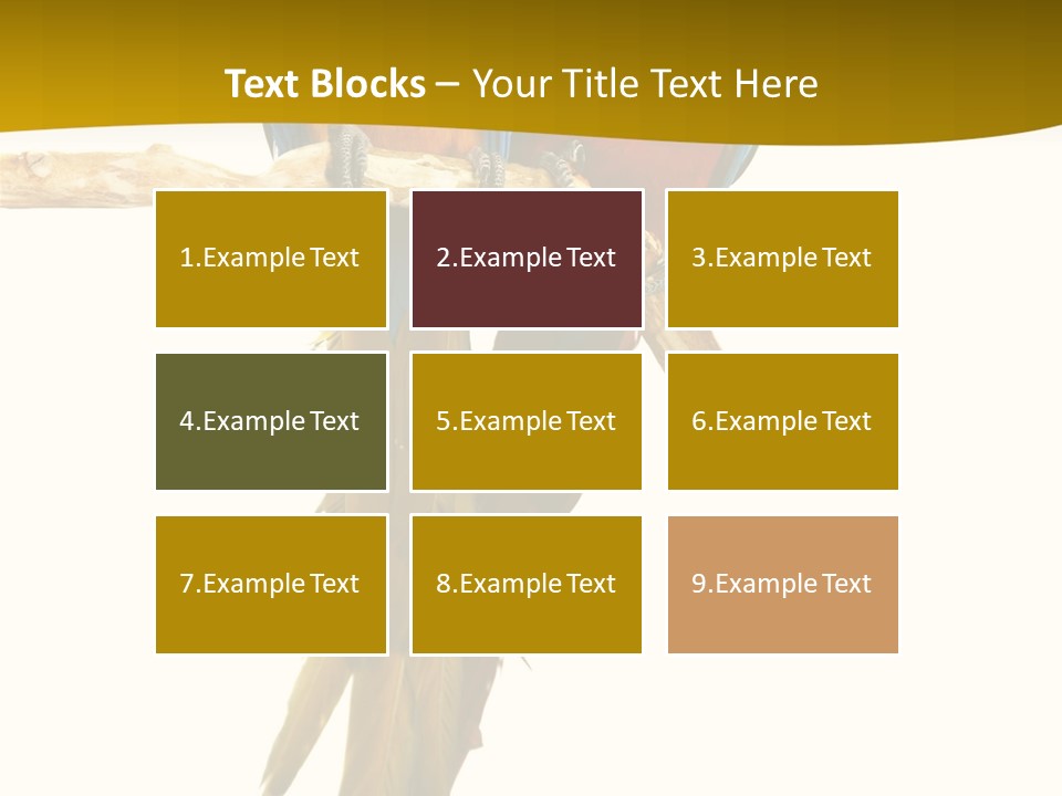 Vivid Beak Tropics PowerPoint Template