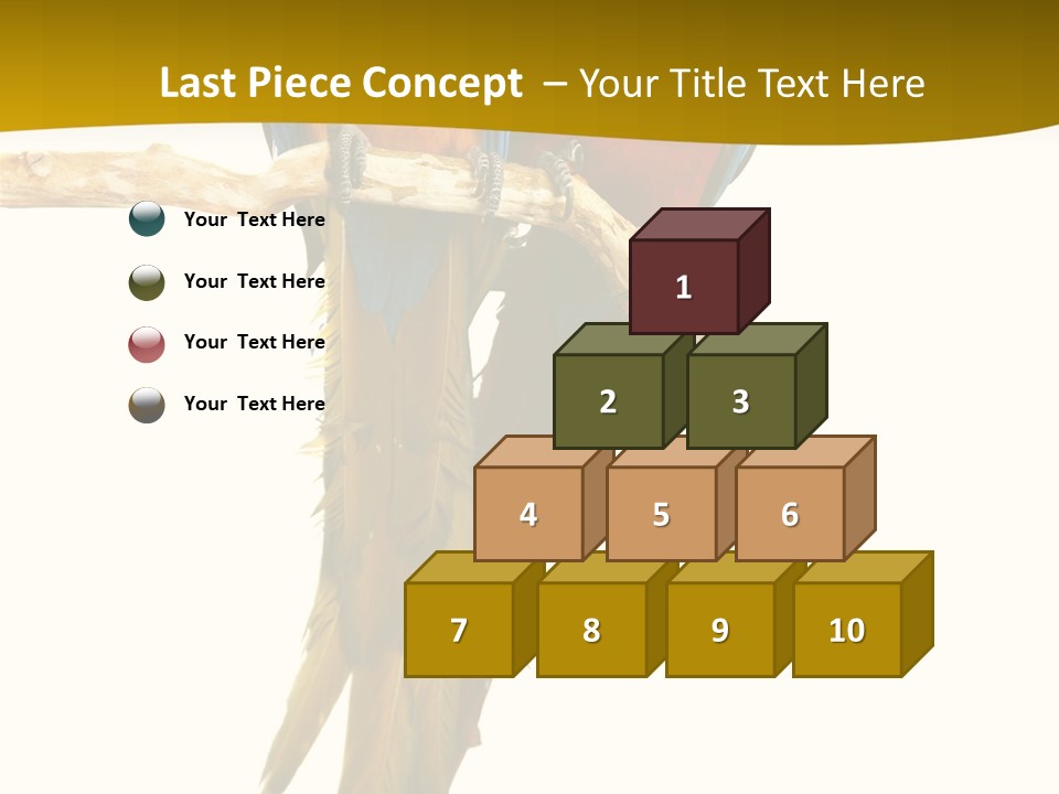 Vivid Beak Tropics PowerPoint Template