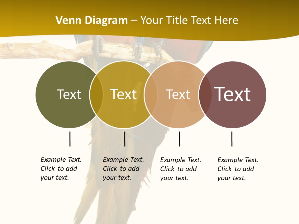 Vivid Beak Tropics PowerPoint Template