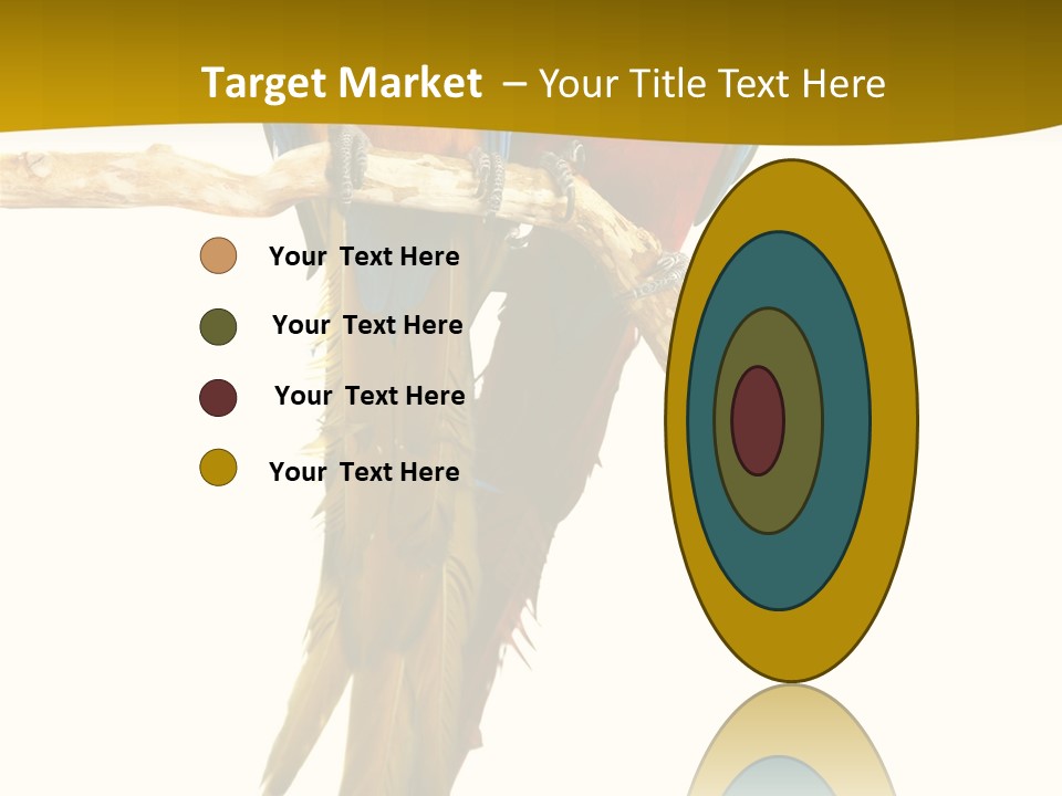 Vivid Beak Tropics PowerPoint Template