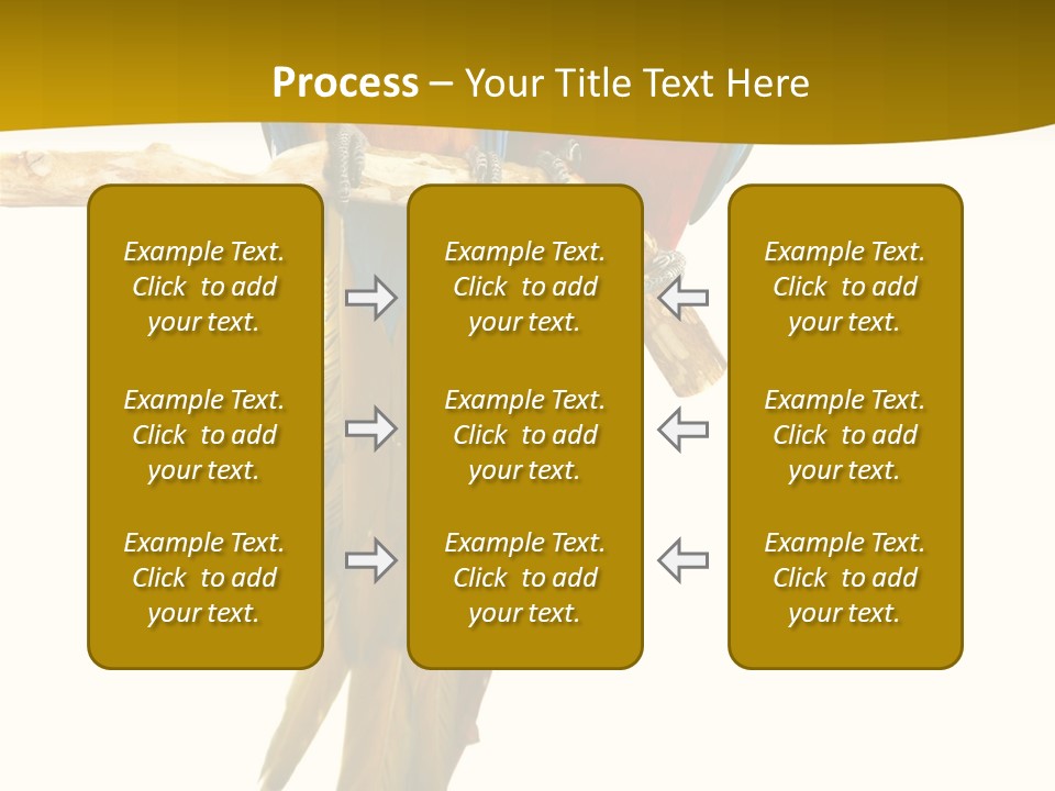 Vivid Beak Tropics PowerPoint Template
