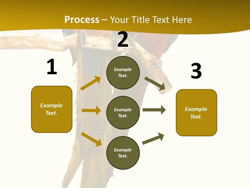 Vivid Beak Tropics PowerPoint Template